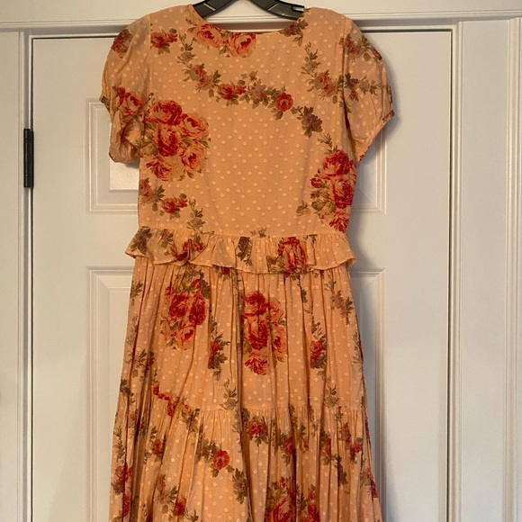 NWT LoveShackFancy Carlton Dress Pink Lemonade size 4 - Picture 7 of 8